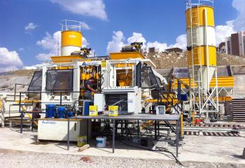 PRESTİJ MAKİNA dan alttan istiflemeli beton parke kilit taşı makinası