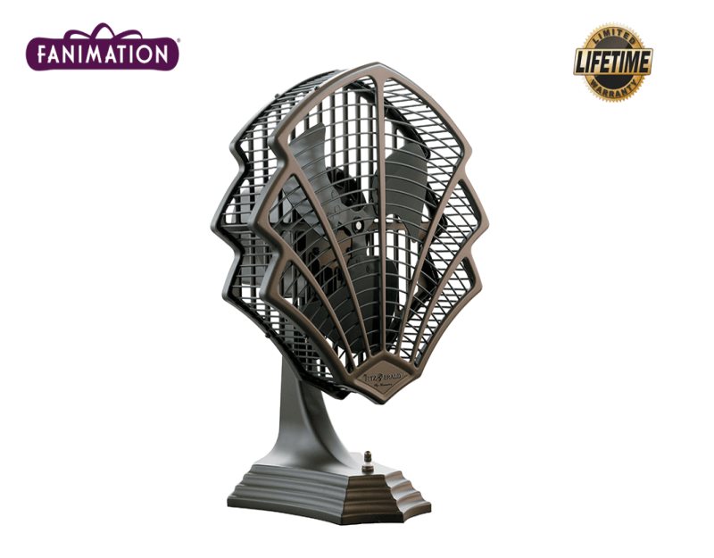 Fanimation - The Fitzgerald® - Juzz Stili Hem Duvar Hem de Masa Fanı