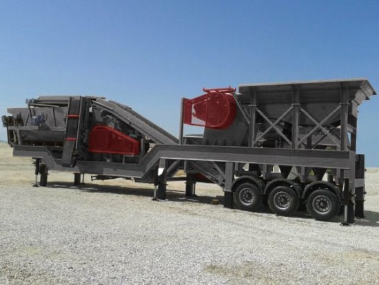 SATILIK Mobil Çeneli ve Konik Kırıcılı Tesis  + (90) 532 565 49 75