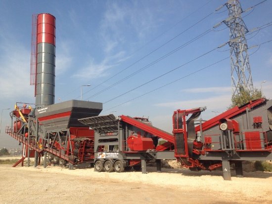 250-350 TON SAAT KAPASİTELİ MOBİL KONKASÖR TESİSİ PRO-150