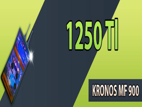 kronos mf 900 alan tarayıcı
