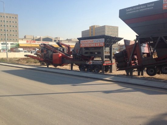 SEYYAR KONKASÖR TESİSİ 70-100 TON SAAT KAPASİTELİ