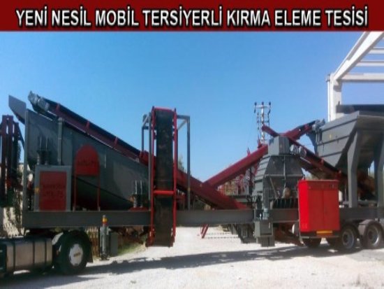 SEYYAR TERSİYER KIRMA ELEME TESİSİ MTK-100  +(90) 532 565 49 75