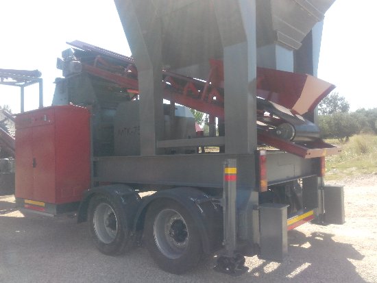 MTK-75 Mobil Tersiyer Kırma Eleme Tesisleri  +(90) 532 565 49 75