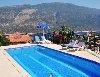 Antalya kaş ta lüks  havuzlu kiralık villa