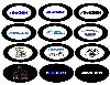 Logo Ve Lazer Yansit Diş Ortam Dönen Logo Yansitici